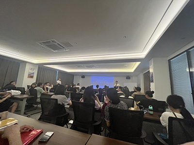 Séminaires de formation pour le département des ventes de Fujian Youyi Tape
